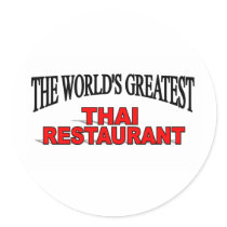 The World's Greatest Thai Restaurant stickers