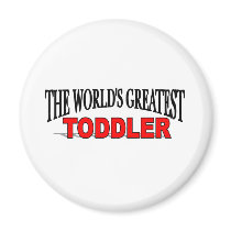 The World's Greatest Toddler magnets