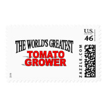 The World's Greatest Tomato Grower Postage Stamps