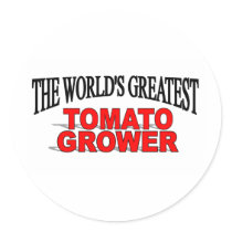 The World's Greatest Tomato Grower Sticker