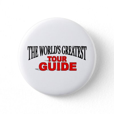 The World's Greatest Tour Guide Pin
