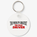 The World's Greatest Tow Truck Driver keychains