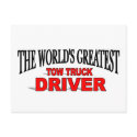 The World's Greatest Tow Truck Driver postcards