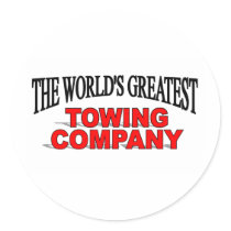 The World's Greatest Towing Company stickers