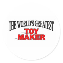 The World's Greatest Toy Maker stickers