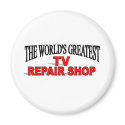 The World's Greatest TV Repair Shop magnets by theworldsgreatest The World's Greatest TV Repair Shop magnets