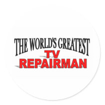 The World's Greatest TV Repairman stickers