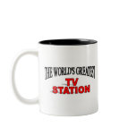 The World's Greatest TV Station mugs
