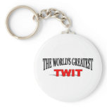 The World's Greatest Twit keychains