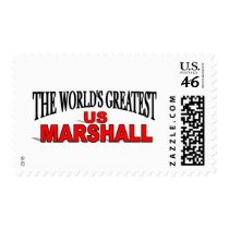 The World's Greatest US Marshall postage