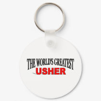 The World's Greatest Usher keychains