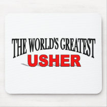 The World's Greatest Usher mousepads