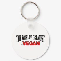 The World's Greatest Vegan keychains by theworldsgreatest The World's Greatest Vegan keychains