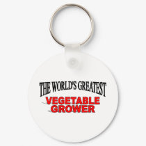 The World's Greatest Vegetable Grower keychains by theworldsgreatest The World's Greatest Vegetable Grower keychains