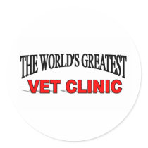 The World's Greatest Vet Clinic stickers by theworldsgreatest The World's Greatest Vet Clinic stickers