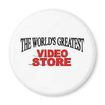 The World's Greatest Video Store magnets by theworldsgreatest The World's Greatest Video Store magnets
