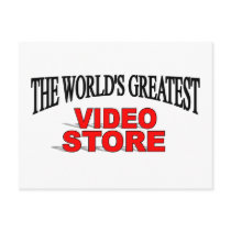 The World's Greatest Video Store postcards by theworldsgreatest The World's Greatest Video Store postcards