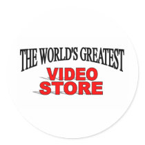 The World's Greatest Video Store stickers