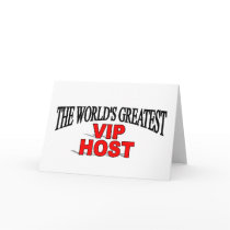 The World's Greatest VIP Host cards