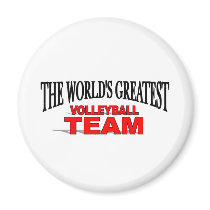 The World's Greatest Volleyball Team magnets