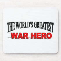 The World's Greatest War Hero mousepads
