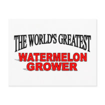 The World's Greatest Watermelon Grower postcards