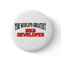 The World's Greatest Web Developer buttons