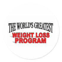 The World's Greatest Weight Loss Program stickers