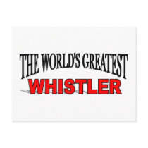 The World's Greatest Whistler postcards