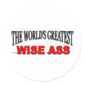 The World's Greatest Wise Ass stickers