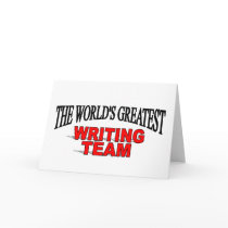 The World's Greatest Writing Team cards