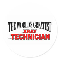 The World's Greatest Xray Technician stickers