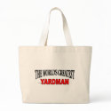 The World's Greatest Yardman bags