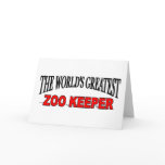 The World's Greatest Zoo Keeper Cards