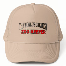 The World's Greatest Zoo Keeper hats