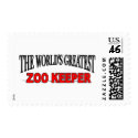 The World's Greatest Zoo Keeper postage by theworldsgreatest The World's Greatest Zoo Keeper postage