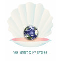 The world's my Oyster t-shirts