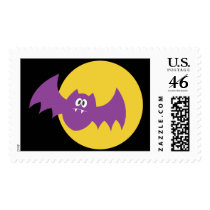 The Worried Bat Stamp