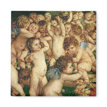 The Worship of Venus, 1519 Fridge Magnets