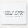 The worst day of my life mouse mat