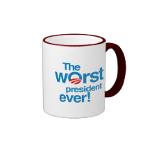 The worst president ever coffee mug