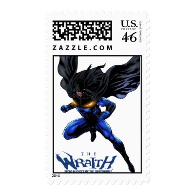 The Wraith In Action Postage by TheWraith