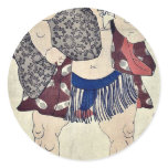 The wrestler Ichiriki by Utagawa,Toyokuni stickers