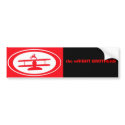 the wRIGHT BROTHERS bumper sticker bumper stickers by brynie2003 the wRIGHT BROTHERS bumper sticker bumper stickers