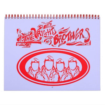 the wRIGHT BROTHERS calender Wall Calendars by brynie2003