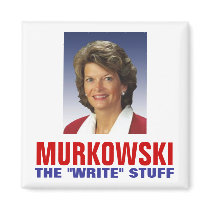 The "Write" Stuff - Lisa Murkowski magnets