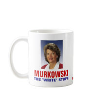 The "Write" Stuff - Lisa Murkowski mugs