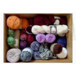 The Yarn Collector's Box Greeting Card