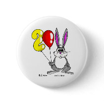 The Year 2011 Rabbit buttons