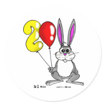 The Year 2011 Rabbit stickers